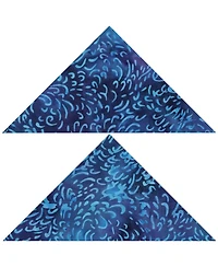 AccuQuilt Go Flying Geese-3 1/2" x 6 1/2" Die (3" x 6" Finished) | Perfect for Quilting Projects | Cuts Half Square Triangles | No Measuring Needed