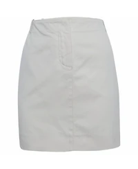 Pre-Owned Chloe Women's Cream Twill Mini Skirt