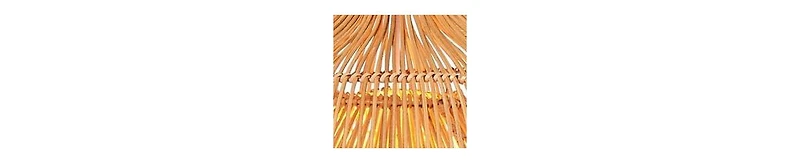The Artisan and Company, Aura Rattan Ceiling Pendant Light