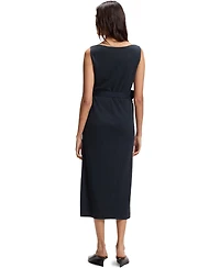 Boss by Hugo Women's Slim-Fit Checked Jersey Dress