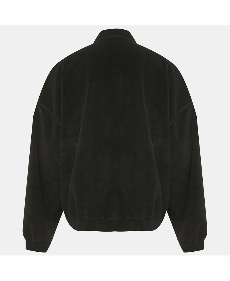 Pre-Owned Balenciaga Women's Unity Embroidered Faux Fleece Sweatshirt