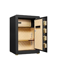 Clihome Solid Alloy Steel Office Home Safes Box with Electronic Keypad and Smart Alert