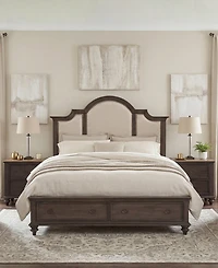 Mandeville Upholstered California King Storage Bed