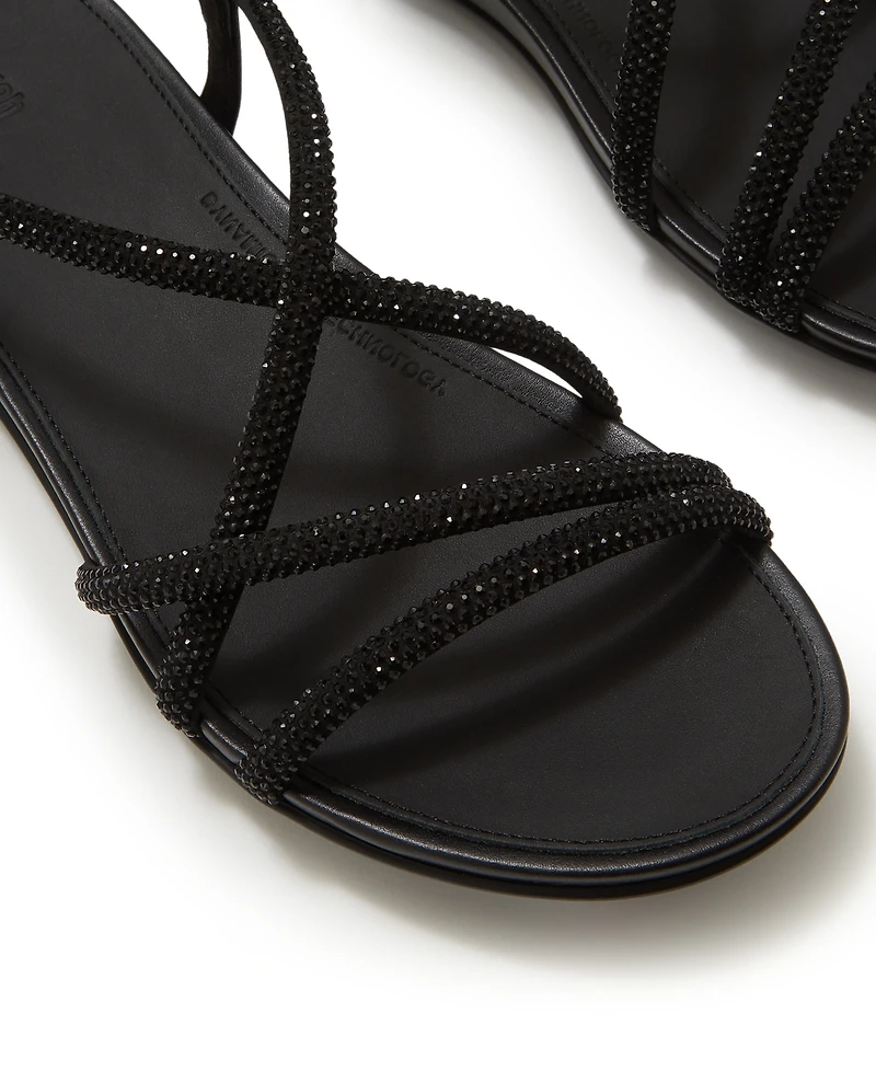 FitFlop Women's Gracie Crystal Strap Open Toe Sandals