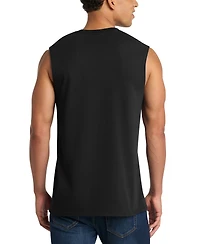 La Pop Art Men's Hustle Typography Money Design Tank Top