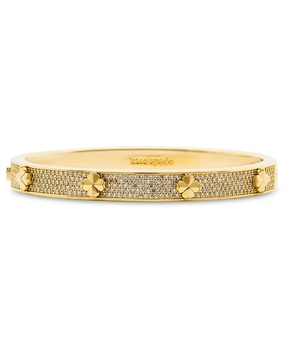 kate spade new york Flower Pave Bangle Bracelet