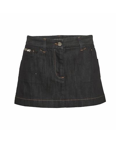 Pre-Owned Dolce & Gabbana Women's Pre-Owned Dolce and Gabbana Denim Mini Skirt