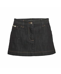 Pre-Owned Dolce & Gabbana Women's Pre-Owned Dolce and Gabbana Denim Mini Skirt