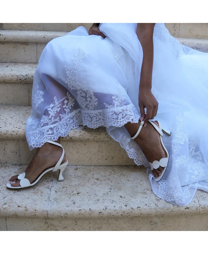 Alterre Women's Marilyn Customizable Bridal Geo Sandal