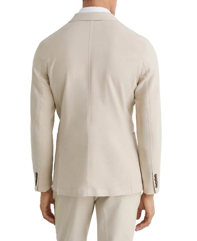 Reiss Men's Jason Garment-Dyed Pique Single-Breasted Suit Blazer