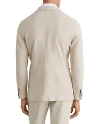 Reiss Men's Jason Garment-Dyed Pique Single-Breasted Suit Blazer