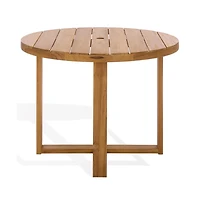Augusta Home Mayaguana Round Teak Outdoor Dining Table