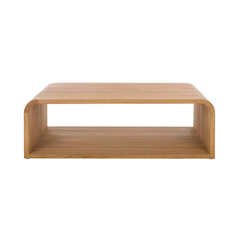 Safavieh Cove Teak Outdoor Coffee Table