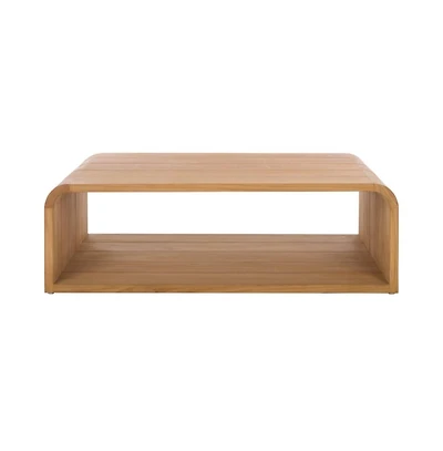 Safavieh Cove Teak Outdoor Coffee Table