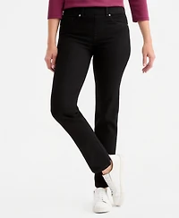 Style & Co Women's Shaping Pull-On Straight Jeans, Macy's Exclusive