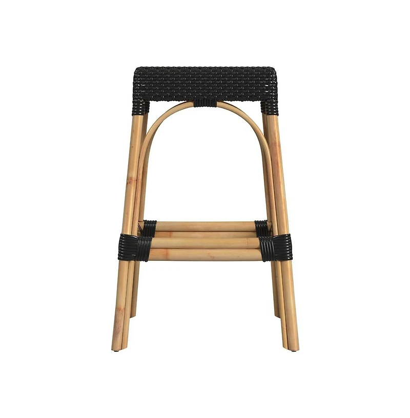 Butler Specialty Robias Rectangular Rattan 30" Bar Stool