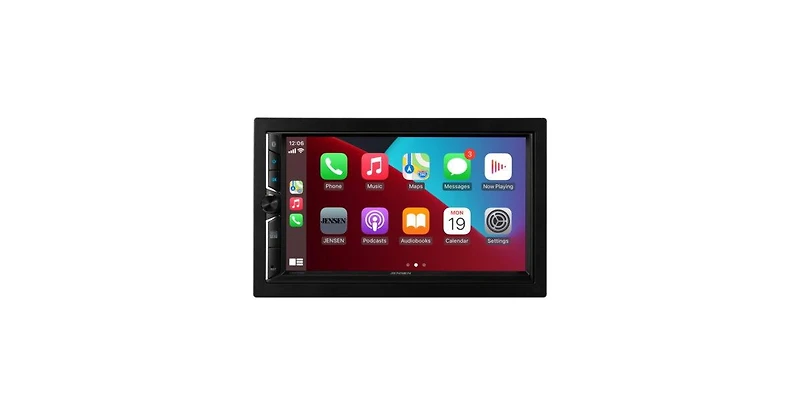 Jensen CAR723W 7" Receiver with Wireless Android Auto and Apple CarPlay
