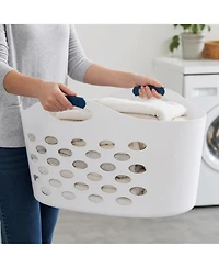 Rubbermaid 1.5 Capacity Flex N Carry Portable Flexible Laundry Basket
