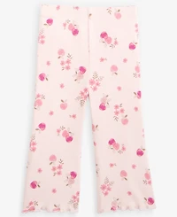 First Impressions Baby Girls' Mix & Match Apple-Print Rib Flare Leggings, Macy's Exclusive