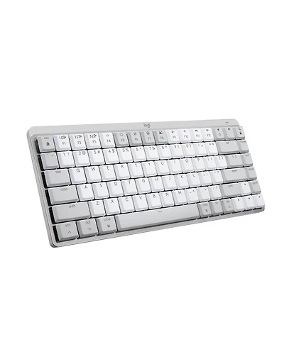 Logitech Mx Mechanical Mini for Mac Wireless Keyboard: Low-Profile Performance Tactile Quiet Keys, Backlit, Bluetooth, Usb-c, Apple/iPad