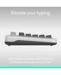 Logitech Alto Keys K98M Wireless Mechanical Keyboard w/ Backlit Keys, Bluetooth, Usb-c Charging, for Pc/Mac, Lilac
