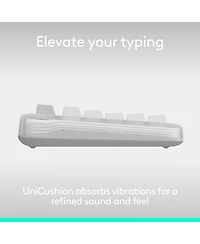 Logitech Alto Keys K98M: Customizable Wireless Mechanical Keyboard, Vibration Absorbing Gasket, Backlit, Bluetooth/Usb-c, Pc/Mac/Laptop.