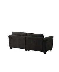 Streamdale Furniture Living Room Furniture Luxury Couch with Soft Chenille Upholstered Sofa