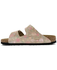Birkenstock Women's Arizona Suede Leather Floral Print Sandals from Finish Line