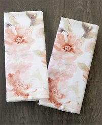 Skl Home Misty Floral Printed 2-Pc.Hand Towel Set