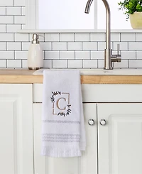 Skl Home Everyday Monogram 2-Pc. Hand Towel Set
