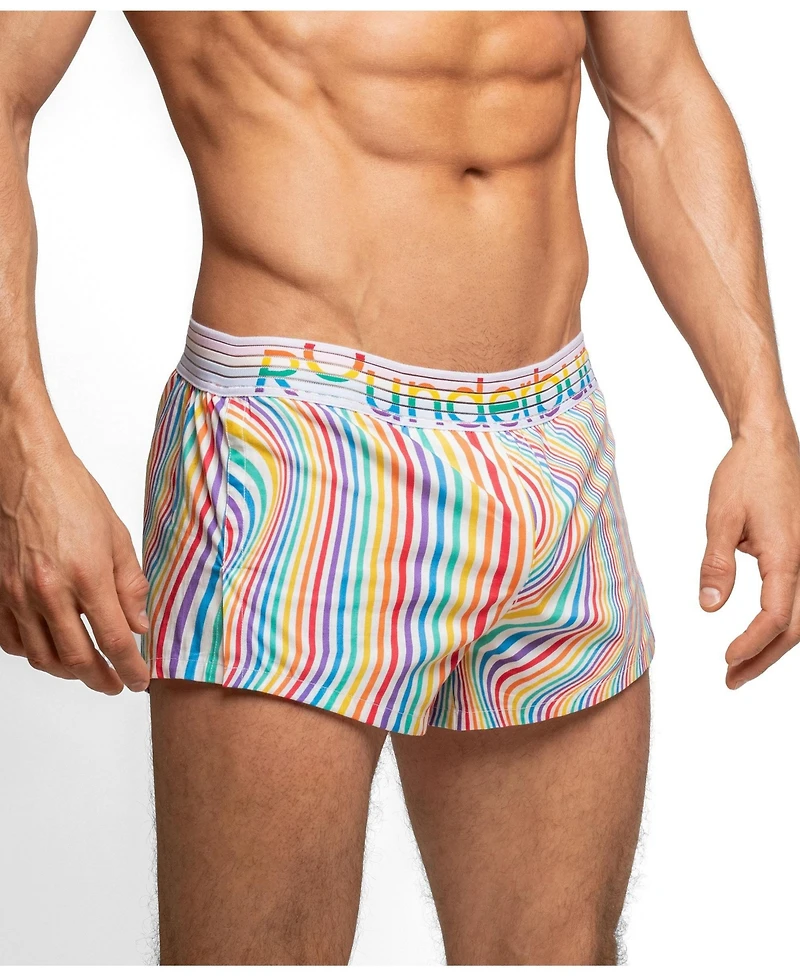 Rounderbum Men's Waveform Pride Lift Boxer