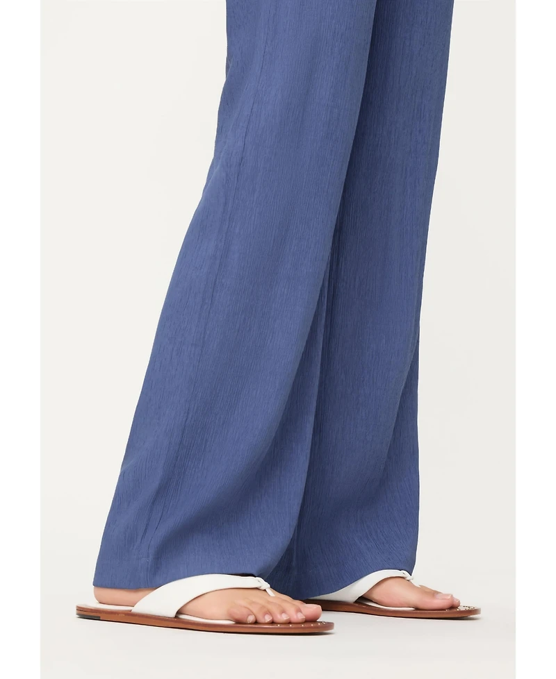 Olsen Women's Soft Crinkle Pull-On Pant