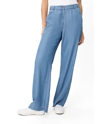 Olsen Women's Relaxed Wide Leg Pant