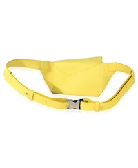 Pre-Owned Loewe Yellow Calfskin Mini Puzzle Edge Bumbag