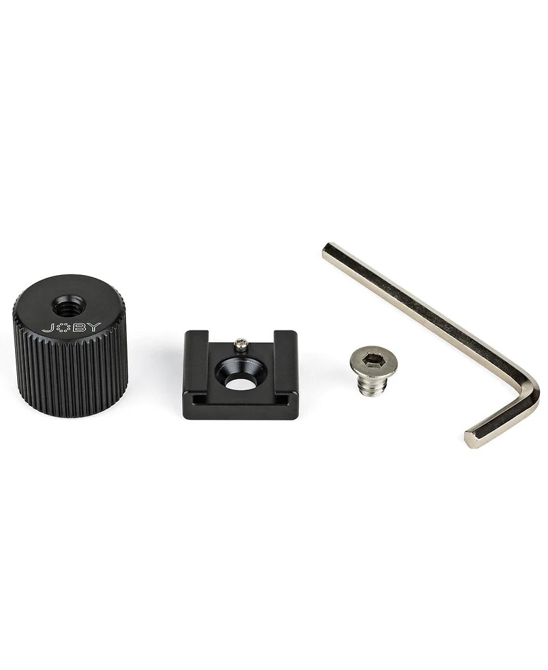 Joby Cold Shoe Pro Adapter for Microphones, Flash and Led Lights