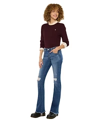 KanCan Essential Women's Mia Low Rise Baby Bootcut Jeans