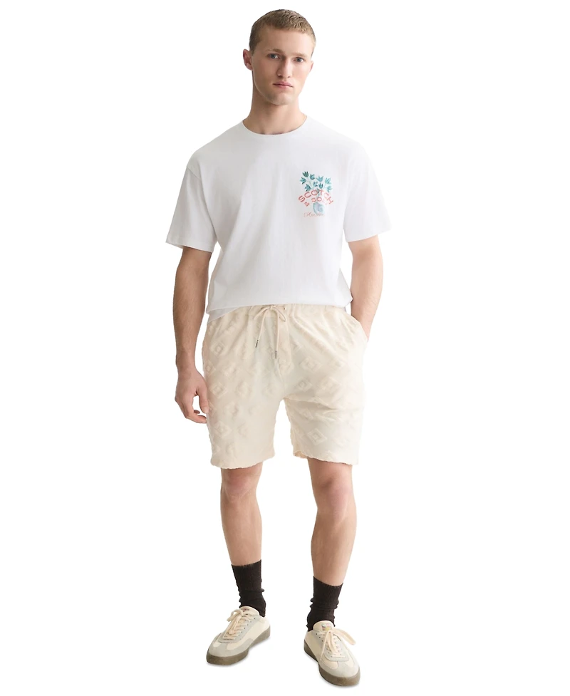 Scotch & Soda Men's Center Front Artwork Short-Sleeve T-Shirt