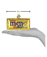 Old World Christmas 2.5" Mars Wrigley Candies Peanut M&M's Candy Ornament