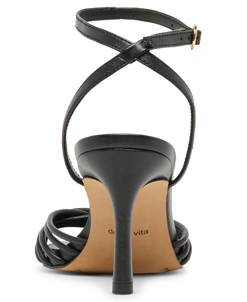 Dolce Vita Women's Isebel Strappy Embellished High Heel Dress Sandals