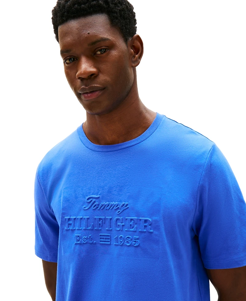 Tommy Hilfiger Men's Cotton Crewneck Pajama T-Shirt
