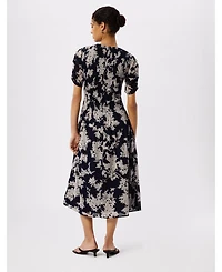 Whistles Women's Shadow Floral Avery Dress
