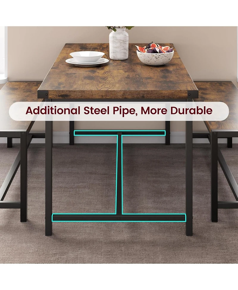 gaomon 3-Piece Dining Set for 4