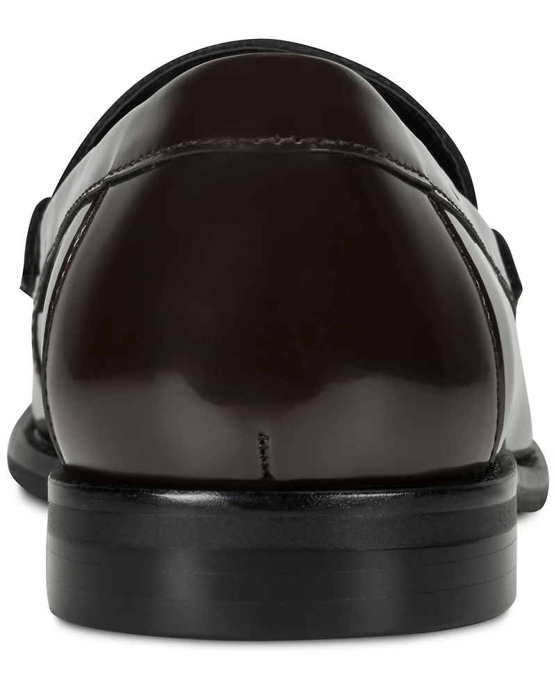 Karl Lagerfeld Men's Embroidered Logo Slip-On Loafers