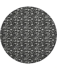Dalyn Soft Essentials Machine Washable SE4 8'x8' Round Area Rug