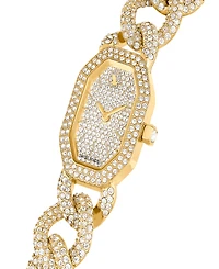 Swarovski Dextera Chain Swiss Crystal Bracelet Watch 44 x 20mm
