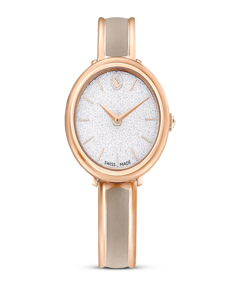 Swarovski Crystalline Swiss Metal Bracelet Bangle Watch 32 x 32mm