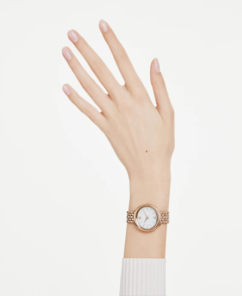 Swarovski Imber Oval Swiss Made Metal Bracelet Watch 24mm