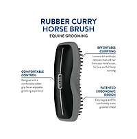 Wahl Professional Animal Equine Grooming Rubber Curry Horse Brush