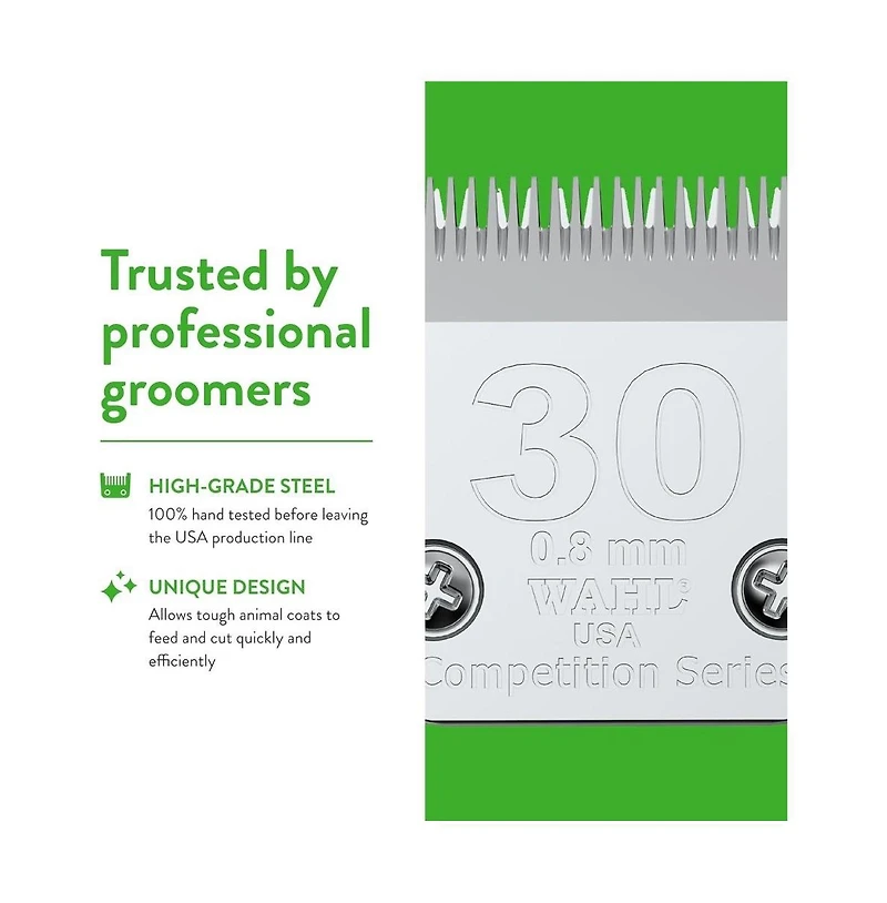 Wahl Professional Animal 30 Fine Competition Series Detachable Blade
