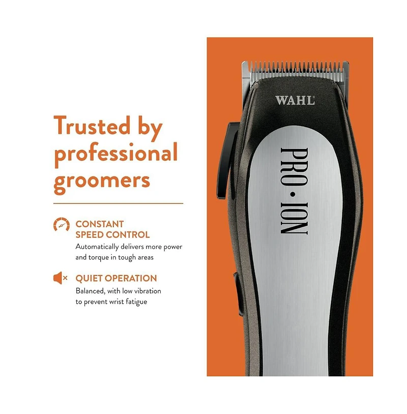 Wahl Professional Animal Pro Ion Equine Cordless Horse Clipper and Grooming Kit